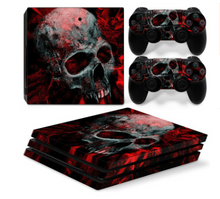 Load image into Gallery viewer, PS4 Pro game machine host Sticker Anti scraping geometric pattern sticker
