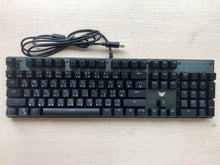 Load image into Gallery viewer, Mechanical Keyboard Green Shaft Desktop Non Punch 87 Key Keyboard
