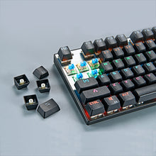 Load image into Gallery viewer, Mechanical Keyboard Green Shaft Desktop Non Punch 87 Key Keyboard
