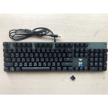 Load image into Gallery viewer, Mechanical Keyboard Green Shaft Desktop Non Punch 87 Key Keyboard
