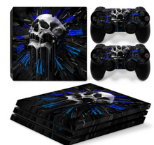 Load image into Gallery viewer, PS4 Pro game machine host Sticker Anti scraping geometric pattern sticker
