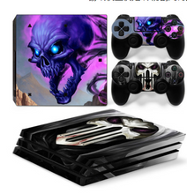 Load image into Gallery viewer, PS4 Pro game machine host Sticker Anti scraping geometric pattern sticker
