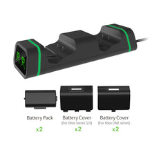 Load image into Gallery viewer, XboxSeriesX S wireless Controller Dual Charging SLIM ONE X Dual Battery Charging Kit
