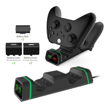 Load image into Gallery viewer, XboxSeriesX S wireless Controller Dual Charging SLIM ONE X Dual Battery Charging Kit
