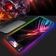 Load image into Gallery viewer, Wireless Charging Mouse Pad, RGB Luminous Mouse Pad
