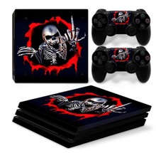 Load image into Gallery viewer, PS4 Pro game machine host Sticker Anti scraping geometric pattern sticker
