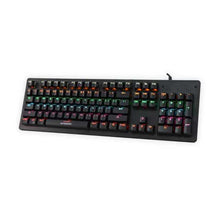 Load image into Gallery viewer, Mechanical Keyboard Green Shaft Desktop Non Punch 87 Key Keyboard
