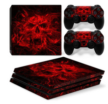 Load image into Gallery viewer, PS4 Pro game machine host Sticker Anti scraping geometric pattern sticker
