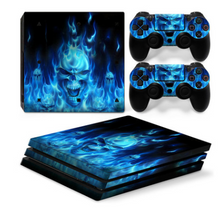 Load image into Gallery viewer, PS4 Pro game machine host Sticker Anti scraping geometric pattern sticker
