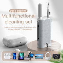 Load image into Gallery viewer, 5 In 1 Screen Cleaner Kit Camera Phone Tablet Laptop Screen Cleaning Tools Earphone Cleaning Brush Pen For Office
