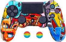 Load image into Gallery viewer, PS4 Gamepad Silicone Case Camouflage Silicone Case Protective Case
