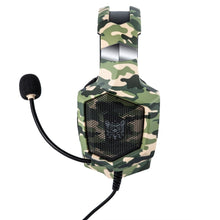 Load image into Gallery viewer, ONIKUMA K8 PS4 Headset Camouflage casque Wired
