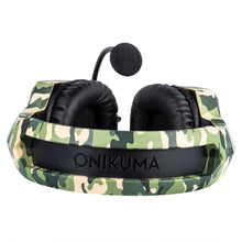 Load image into Gallery viewer, ONIKUMA K8 PS4 Headset Camouflage casque Wired
